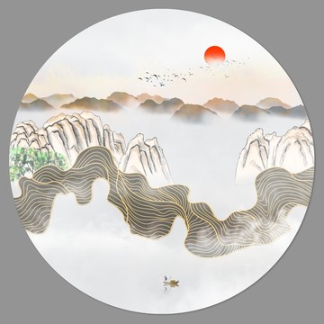 山水画