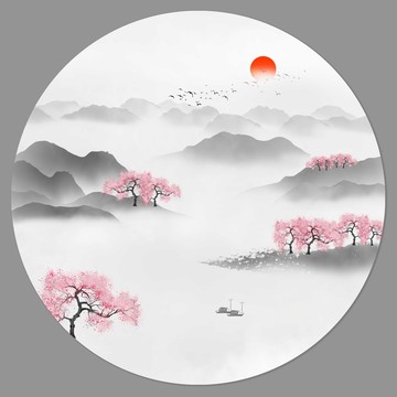 意境山水畫