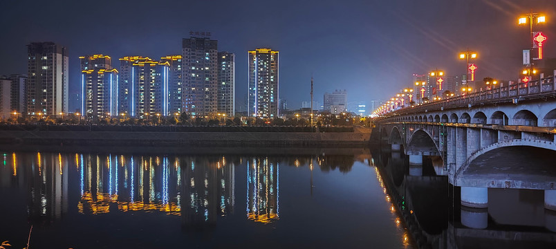 城市夜景亮化