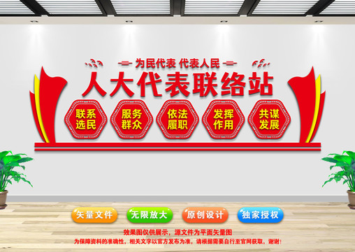 人大代表聯(lián)絡(luò)站文化墻