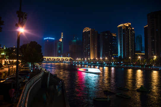 天津城市夜景