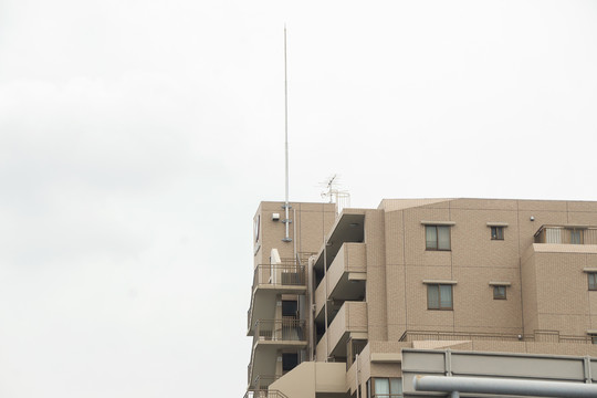 楼顶避雷针