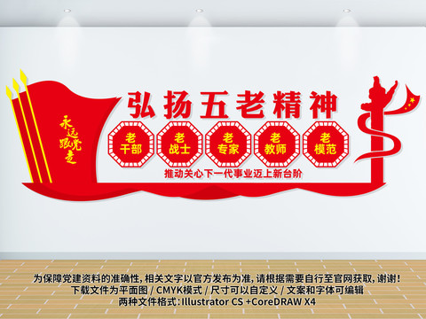 弘揚五老精神