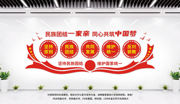 民族團結(jié)文化墻