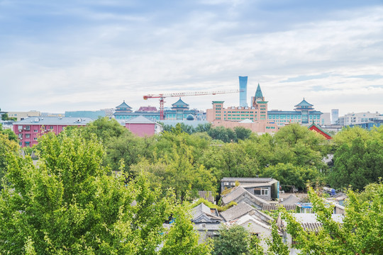 北京故宫著名古建筑群和旅游风光