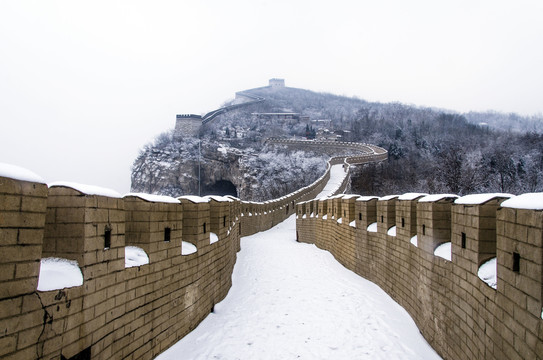 抱犊寨雪景