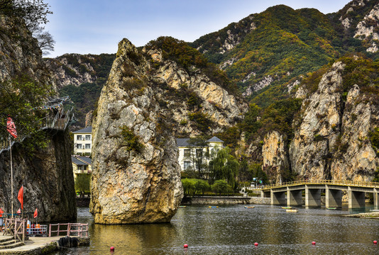 冰峪沟景色