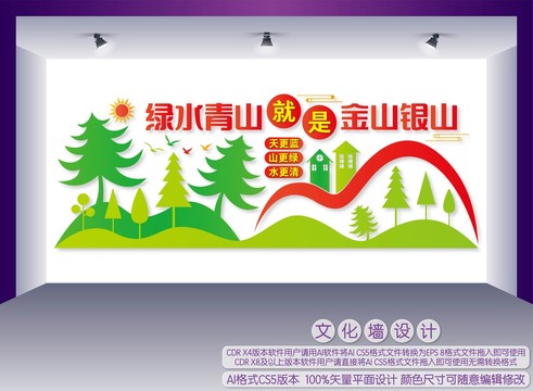 綠水青山就是金山銀山