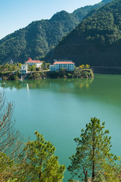 泽雅湖风光