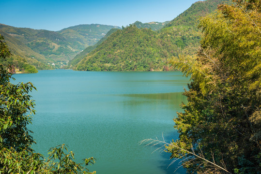 泽雅湖风光