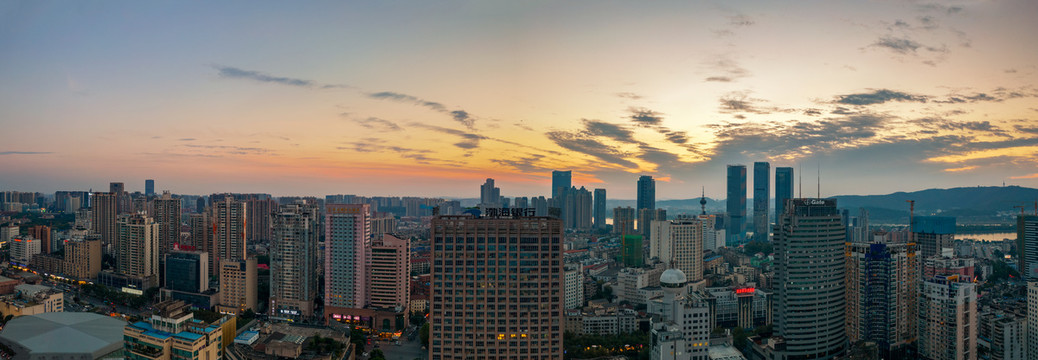 长沙天心区城市风光