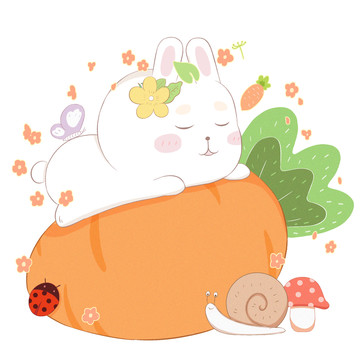 卡通便簽插畫(huà)