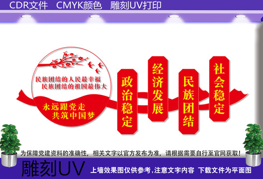 民族團(tuán)結(jié)文化墻