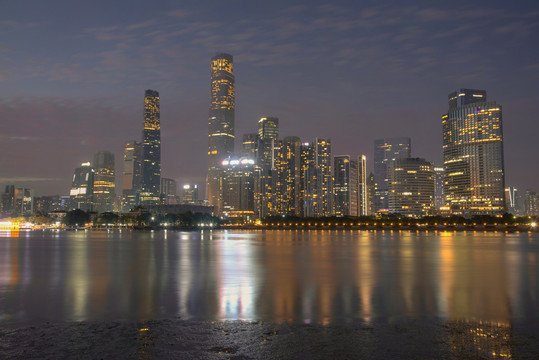 珠江新城夜景