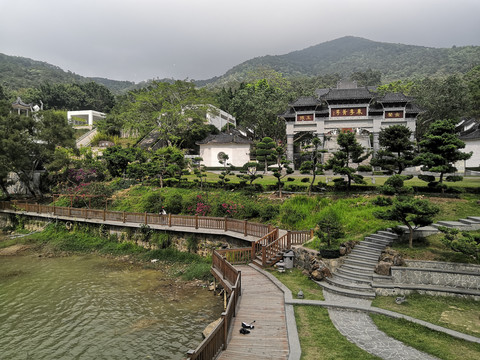 潮州淡浮院风景