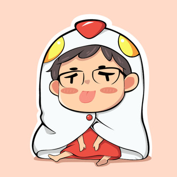 卡通男孩頭像創(chuàng)意設(shè)計