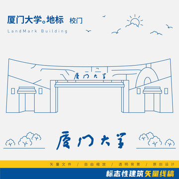廈門大學(xué)校門