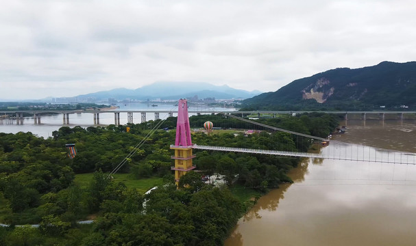 江西吉安吉水墨潭桃花岛