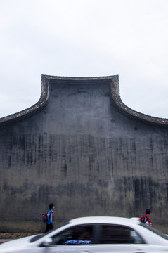 墙角的风景