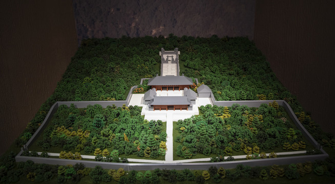 绍兴兰若寺模型