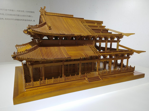 古代建筑模型