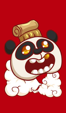 卡通熊貓形象