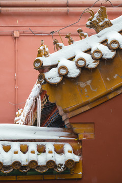 故宫博物院雪景