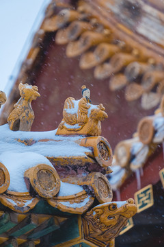 故宫博物院雪景