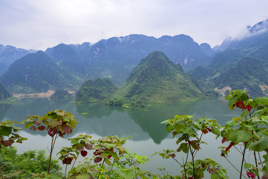 山清水秀水库湖泊