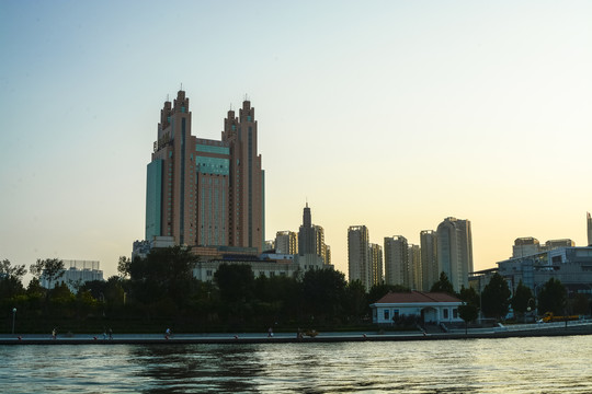 天津海河风景