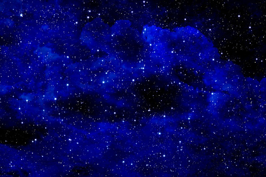 藍色星空背景