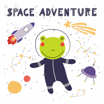 青蛙太空探索圆梦插图