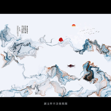 新中式裝飾畫