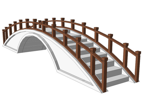 城市公園石拱橋