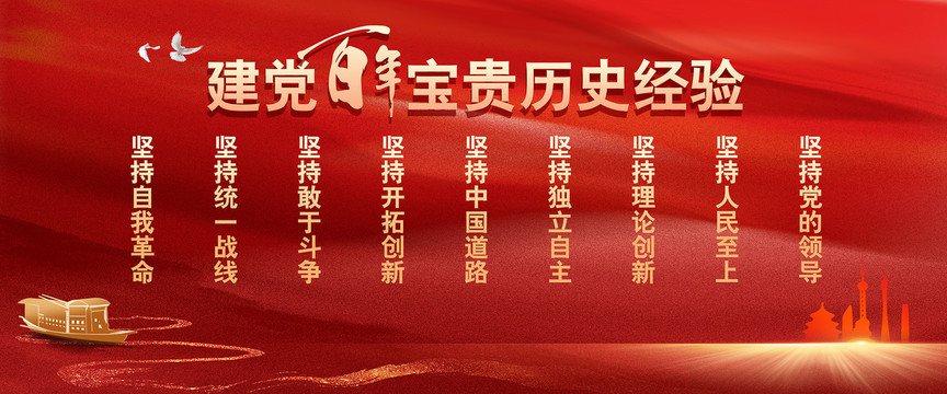 建黨百年寶貴歷史經驗