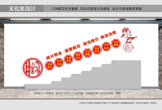 統(tǒng)計局樓道文化