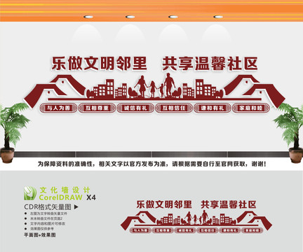 文明社區(qū)文化墻