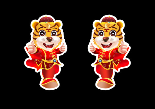 虎年門貼