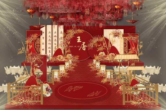 婚禮效果圖