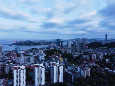 厦门城市风光航拍