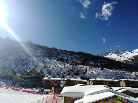 鹧鸪山雪后风光