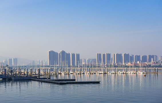 厦门五缘湾游艇港