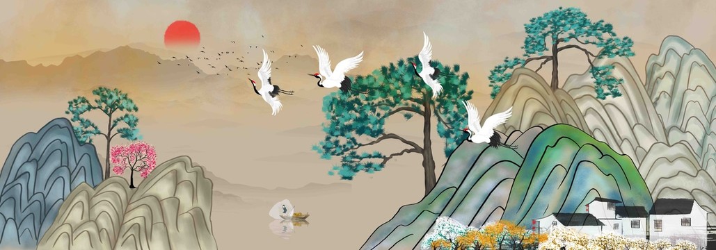 山水畫