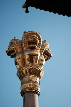 静安寺柱子