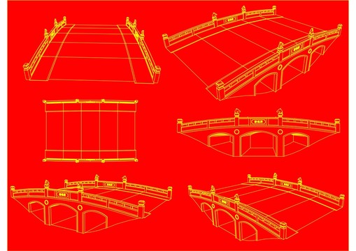 三孔公路桥设计施工图