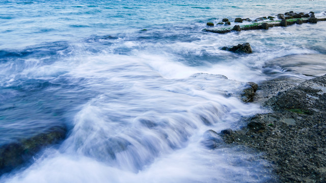 越南芽庄海岸风光