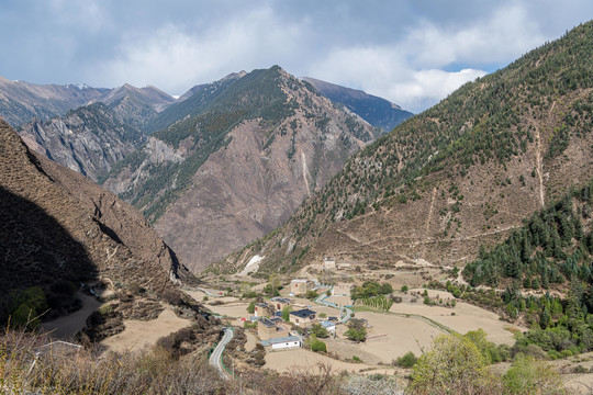 雅砻江峡谷