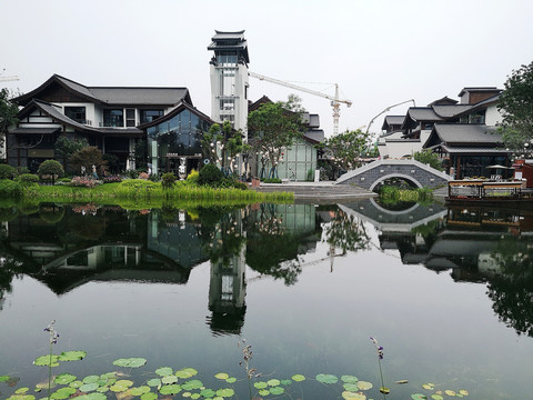 小区水景