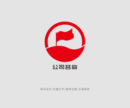 旗帜logo