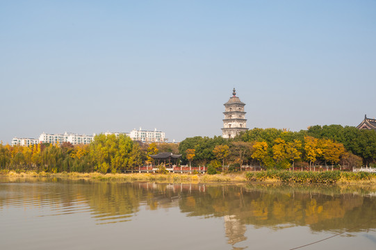 高邮大运河镇国寺塔